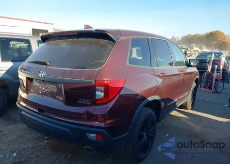2019 Honda Passport Sport from USA, damaged, VIN 5FNYF8H21KB008778